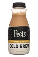 Peet's Coffee: Peets-10oz-ColdBrew2-CoffeeAuLait-Front