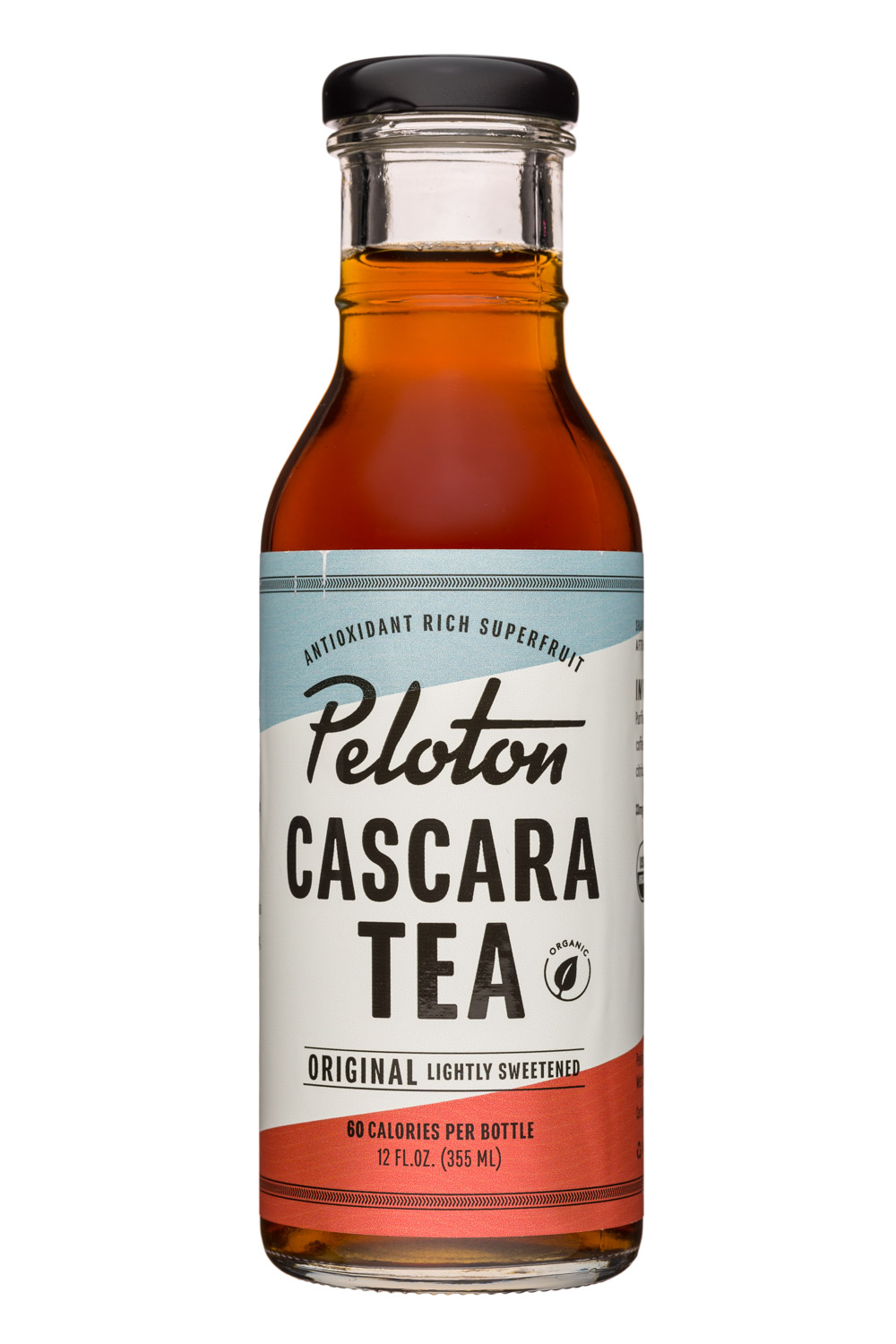 Peloton: Peloton-12oz-CascaraTea-Original-Front