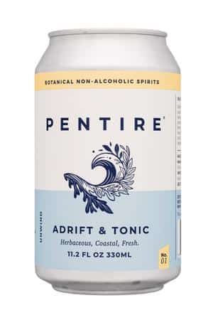 Pentire Distillery: Pentire-12oz-2023-NASpirits-AdriftTonic-Front