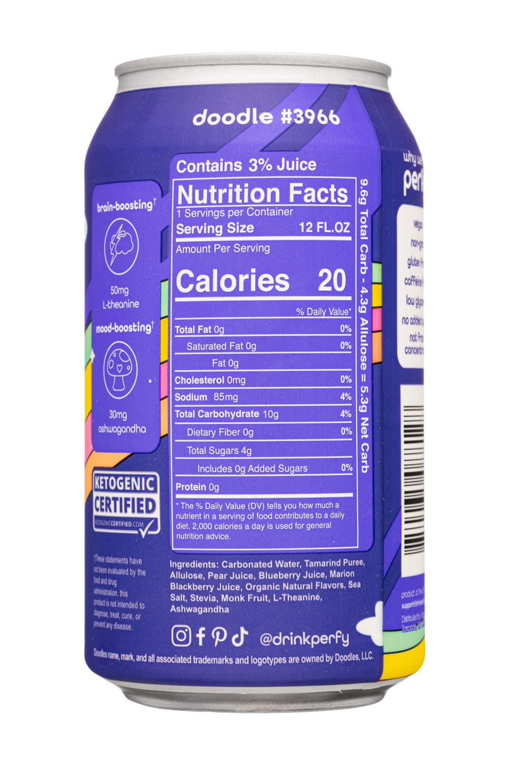 Perfy: Perfy-12oz-2022-Soda-DrPerfy-Facts