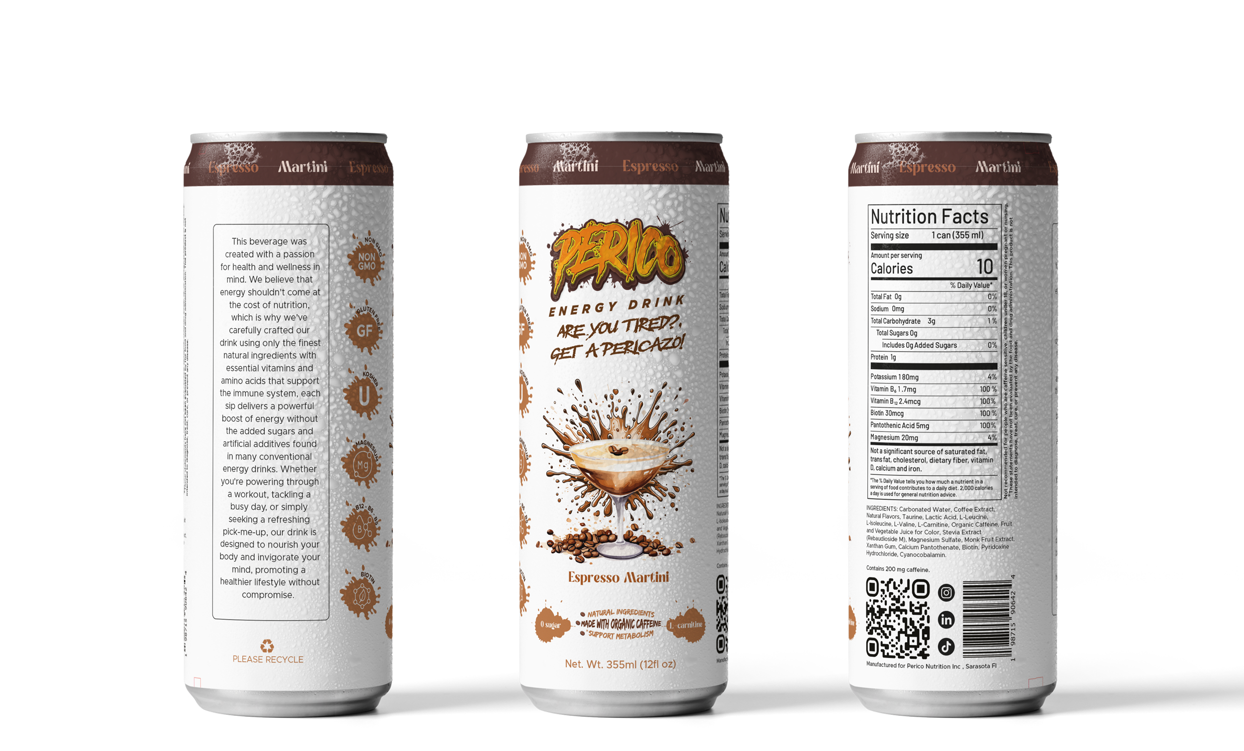 Perico Energy Drink: Photo of Expresso Martini - Perico Energy Drink (uploaded by company)