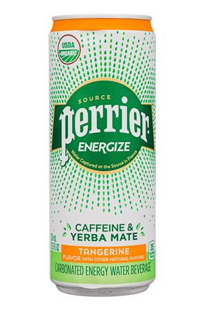 Perrier: Perrier-330ml-2021-Energize-Yerba-Tangerine-Front