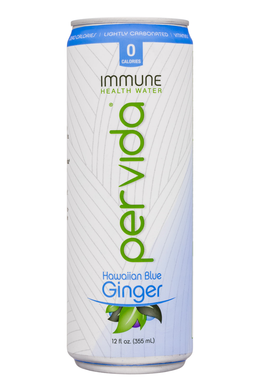 Pervida: Pervida-12oz-HealthWater-Ginger-Front