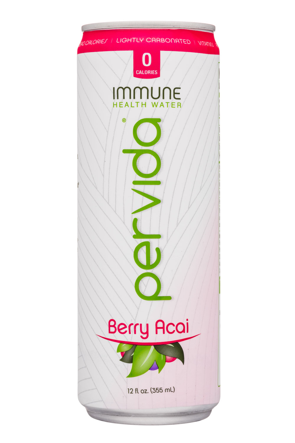 Pervida: Pervida-12oz-HealthWater-BerryAcai-Front