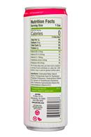 Pervida: Pervida-12oz-HealthWater-BerryAcai-Facts