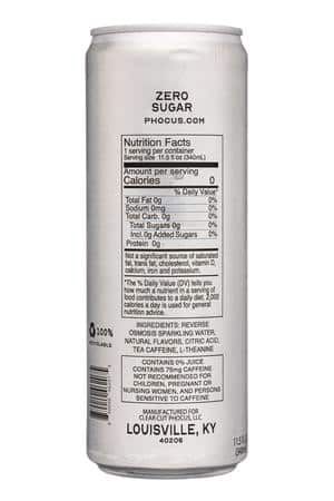 Phocus: Phocus-12oz-2023-ZeroSugar-Facts