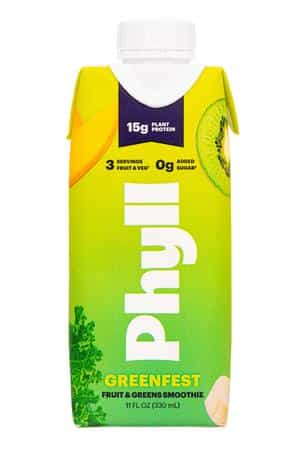 Phyll: Phyll-11oz-2022-FruitGreenSmoothie-Greenfest-Front