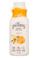 Pillars Drinkable Greek Yogurt: Pillars-12oz-RTDGreekYogurt-Vanilla-Front