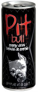 Pit Bull Energy Drink: Pit  Bull 8.4 Ounce Regular Drink