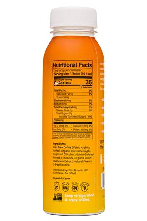pivot coldbrew: Pivot-10oz-2021-ColdBrew-RejuvenatingGinger-Facts