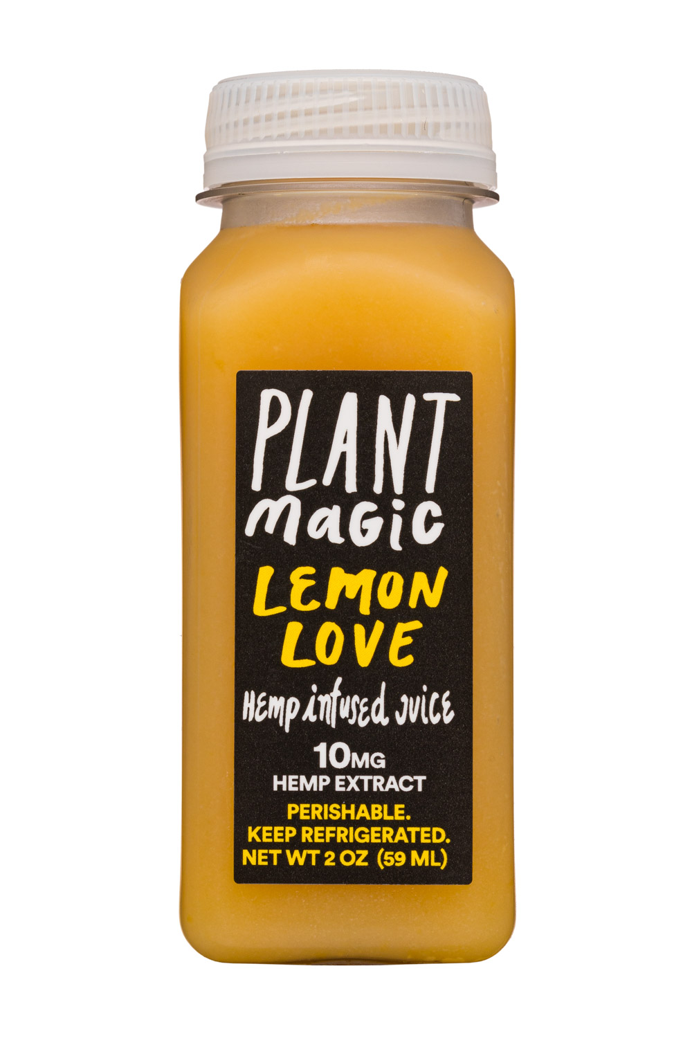 Plant Magic: PlantMagic-2oz-HempJuice-LemonLove-Front