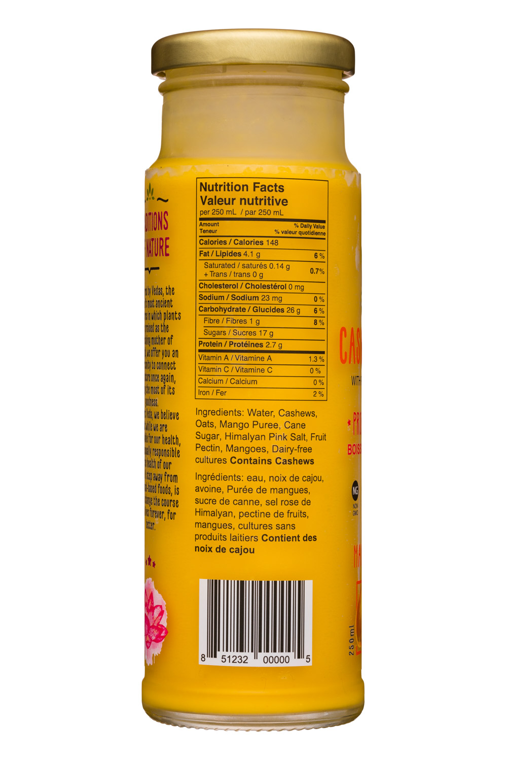 Plant Veda: PlantVeda-250ml-CashewLassi-Mango-Facts