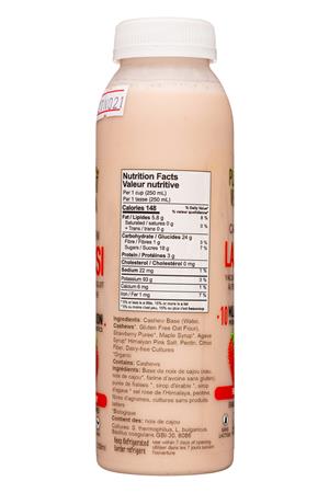 Plant Veda: PlantVeda-250ml-2022-CashewLassi-Strawberry-Facts
