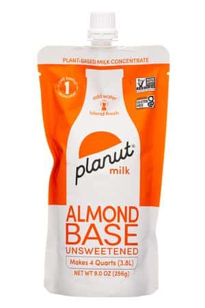Planut Milk: Planut-9oz-2023-MilkConcentrate-AlmondBase-Front