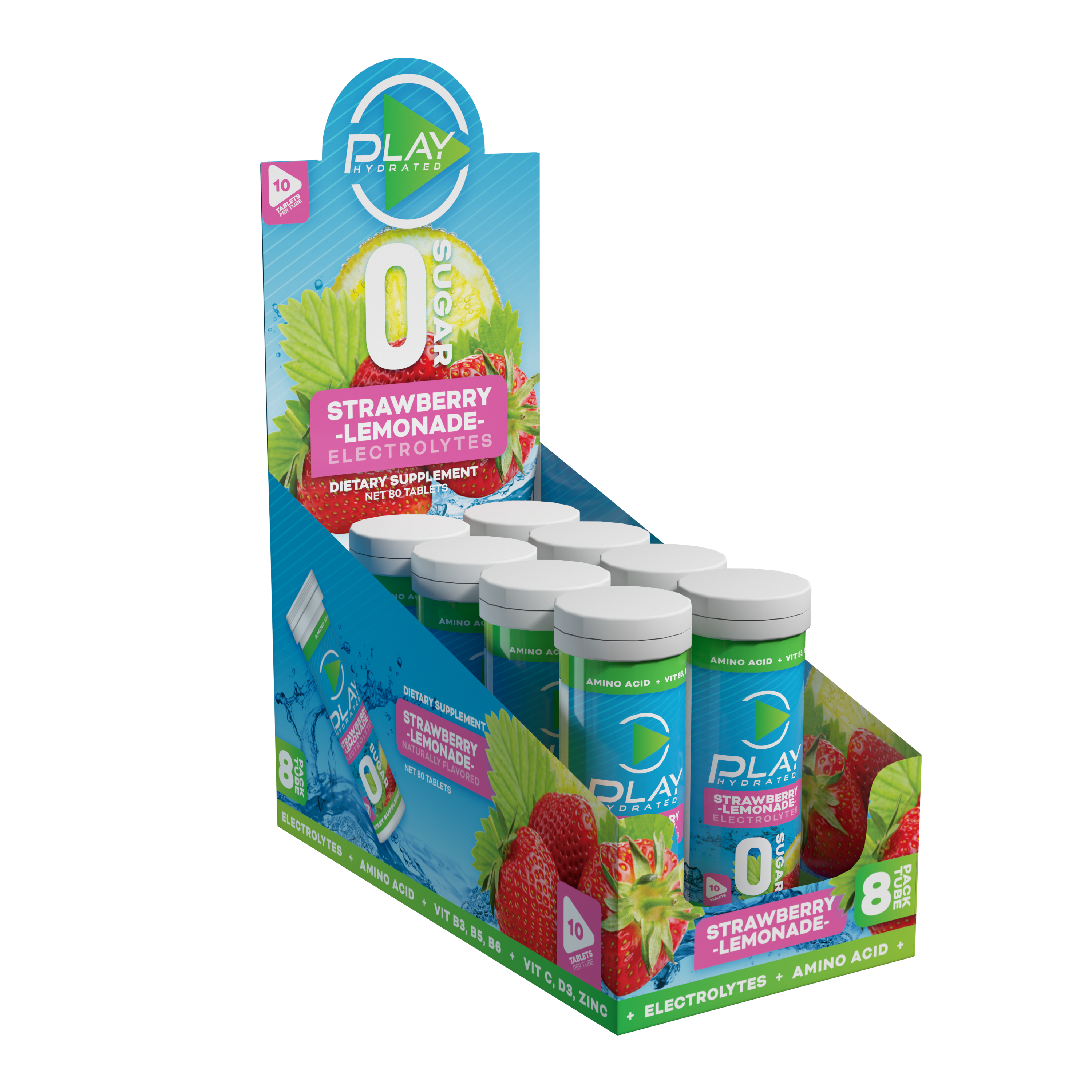 Play Hydrated: Photo of Strawberry Lemonade - Play Hydrated (uploaded by company)