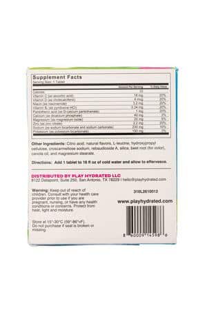 Play Hydrated: PlayHydrated-80tab-2023-StrawbLemonade-Facts