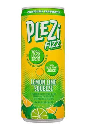 Plezi: Plezi-8oz-2024-Fizz-LemonLimeSqueeze-Front