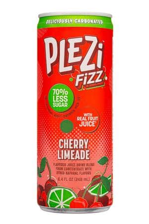 Plezi: Plezi-8oz-2024-Fizz-CherryLimeade-Front