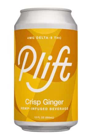 Plift: Plift-12oz-2024-HempBev-CrispGinger-Front