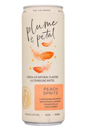 Plume & Petal: PlumeAndPetal-12oz-2021-Spritz-Peach