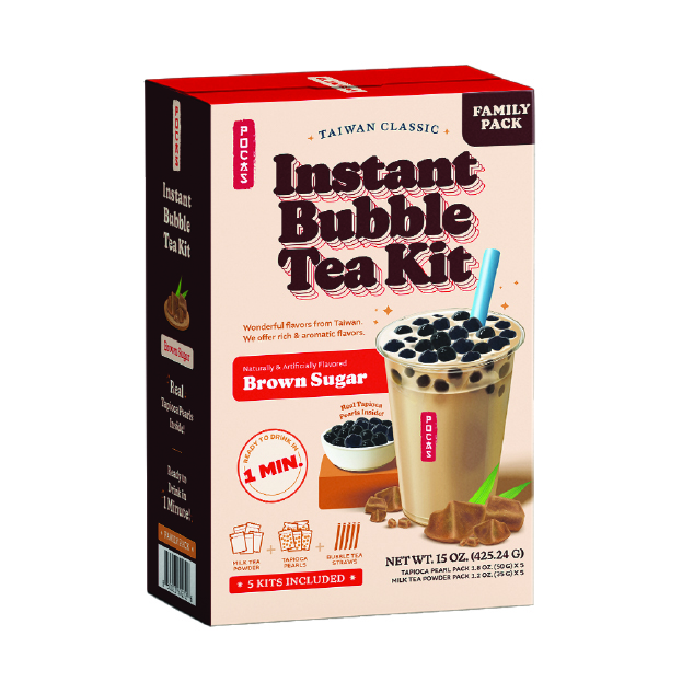 Pocas Instant Bubble Tea Kit Honey Dew 5PK
