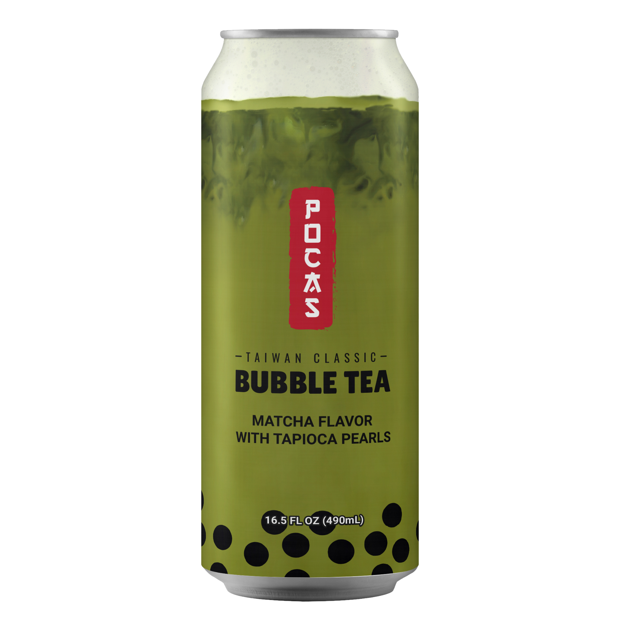Pocas Bubble Tea: Photo of Pocas Bubble Tea: Matcha Flavor with Tapioca Pearls - Pocas Bubble Tea (uploaded by company)