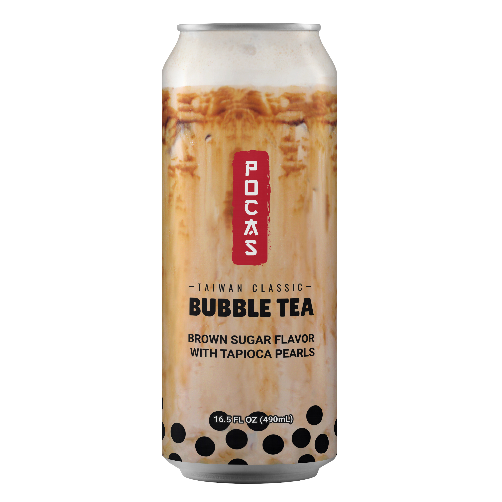 Pocas Bubble Tea: Photo of Pocas Bubble Tea: Brown Sugar Flavor with Tapioca Pearls - Pocas Bubble Tea (uploaded by company)