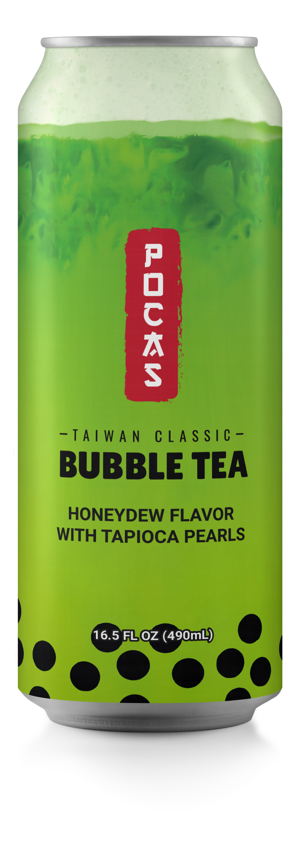 Pocas Bubble Tea: Photo of Pocas Bubble Tea: Honeydew Flavor with Tapioca Pearls - Pocas Bubble Tea (uploaded by company)