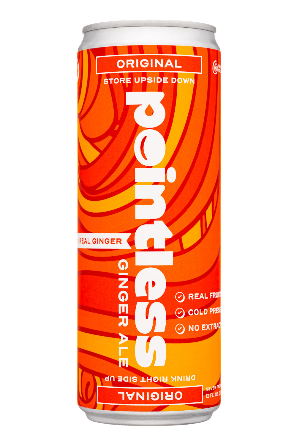 Pointless: Pointless-12oz-2023-GingerAle-Original-Front
