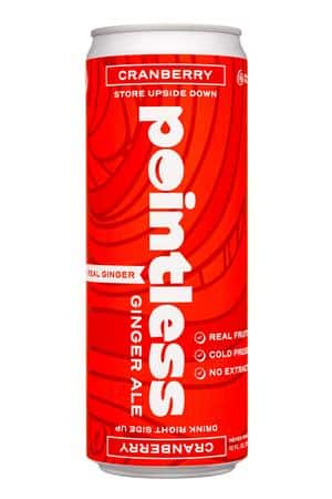 Pointless: Pointless-12oz-2023-GingerAle-Cranberry-Front
