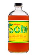 Pok Pok Som: PokPok-Som-DrinkingVinegar-16oz-RhubarbRose-Front