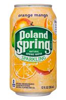 Poland Spring Nature's Blend: PolandSpring-12oz-Sparkling-OrangeMango-Front