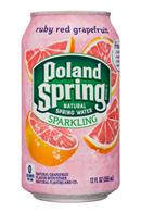 Poland Spring Nature's Blend: PolandSpring-12oz-Sparkling-RubyRedGrapefruit-Front