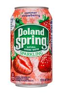 Poland Spring Nature's Blend: PolandSpring-12oz-Sparkling-SummerStrawberry-Front