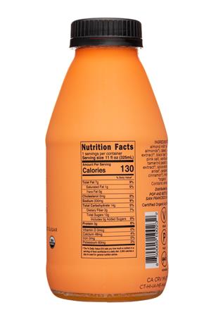 Pop & Bottle: PopAndBottle-11oz-2021-ThaiTeaAlmondLatte-Facts