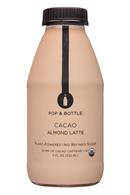 Pop & Bottle: PopAndBottle-11oz-AlmondLatte-Cacao-Front