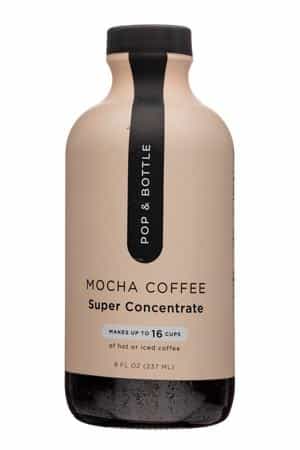 Pop & Bottle: PopAndBottle-8oz-2022-Concentrate-Mocha-Front