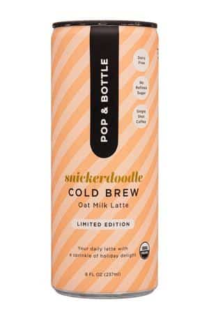Pop & Bottle: PopAndBottle-8oz-2024-CB-OatLatte-Snickerdoodle-Front