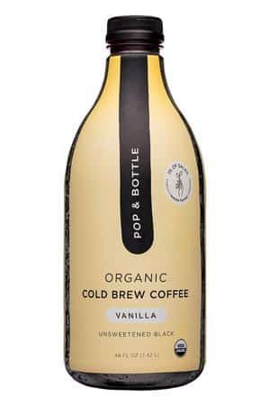 Pop & Bottle: PopAndBottle-48ml-2024-ColdBrew-Vanilla-Front