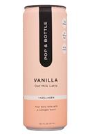 Pop & Bottle: Pop&Bottle-10oz-OatMilkLatte-Vanilla-Front