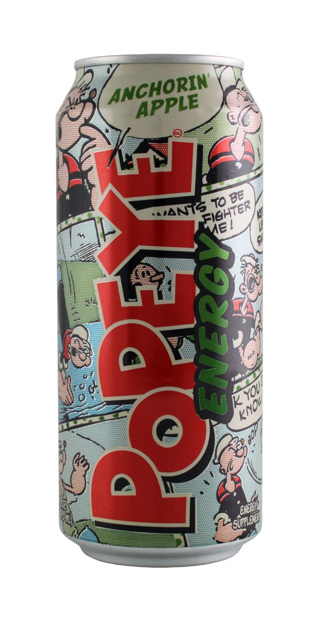 Popeye Energy: Popeye Apple Front