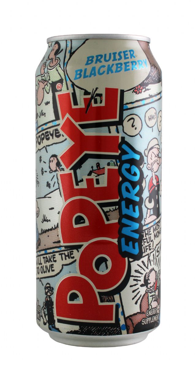 Popeye Energy: Popeye BlackBerry Front