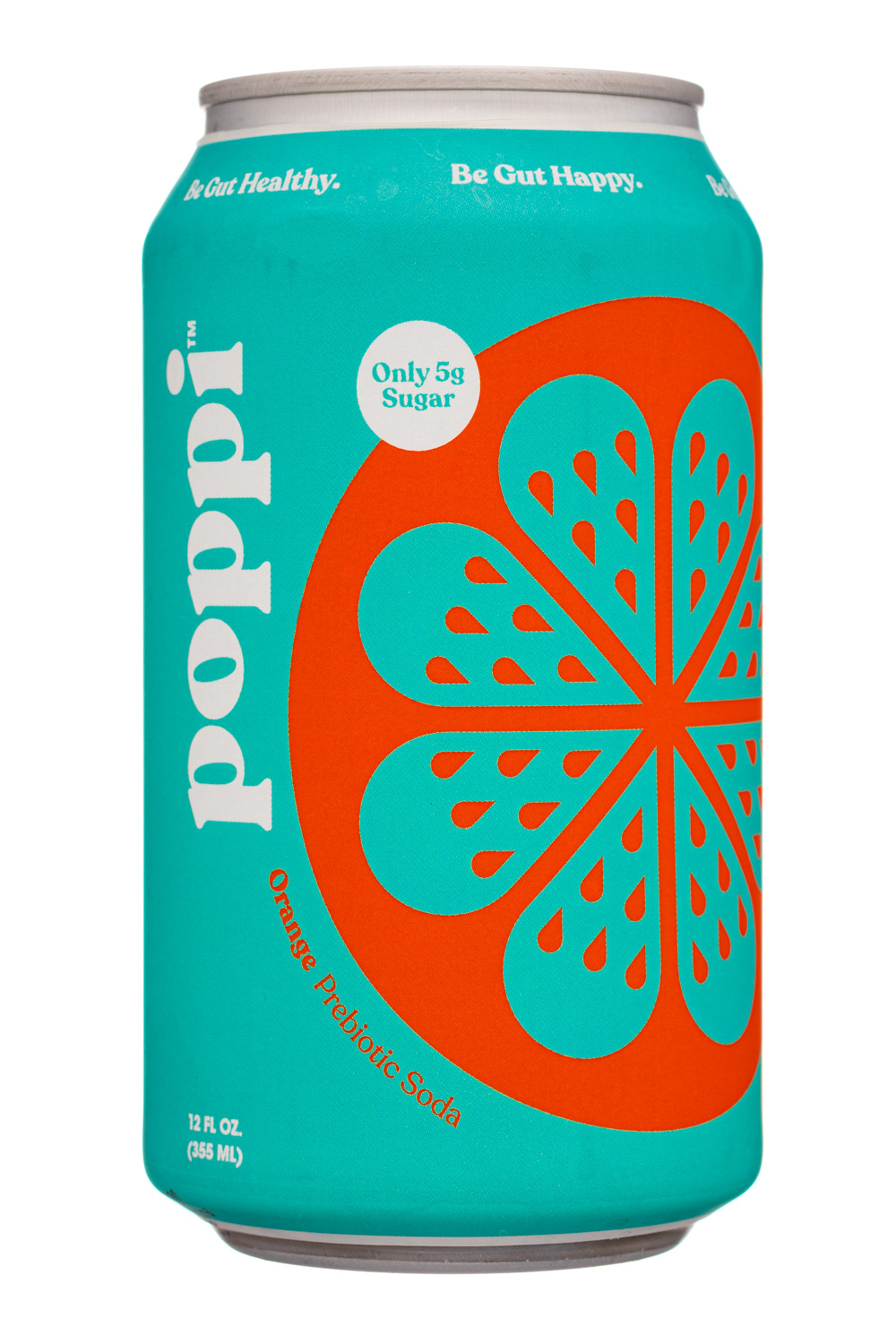 Poppi: Poppi-12oz-5gSugarPrebioticSoda-Orange-Front