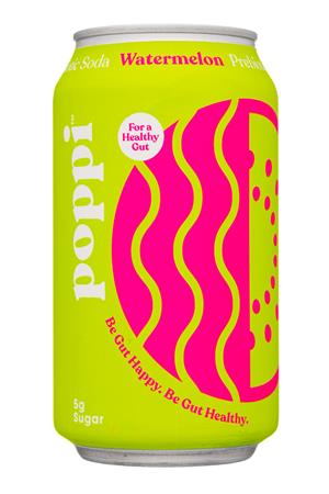 Poppi: Poppi-12oz-2020-Prebiotic-Watermelon-Front
