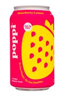 Poppi: Poppi-12oz-2020-ProbioticSoda-StrawbLemon-Front