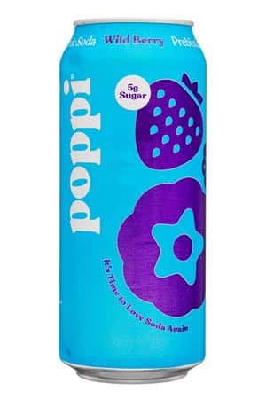 Poppi: Poppi-16oz-2024-Prebiotic-WildBerry-Front