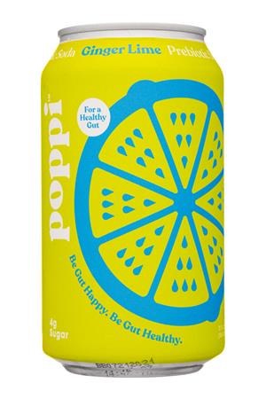 Poppi: Poppi-12oz-2020-Prebiotic-GingerLime-Front