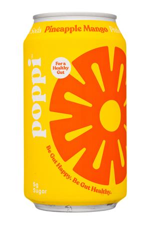 Poppi: Poppi-12oz-2020-Prebiotic-PineappleMango-Front