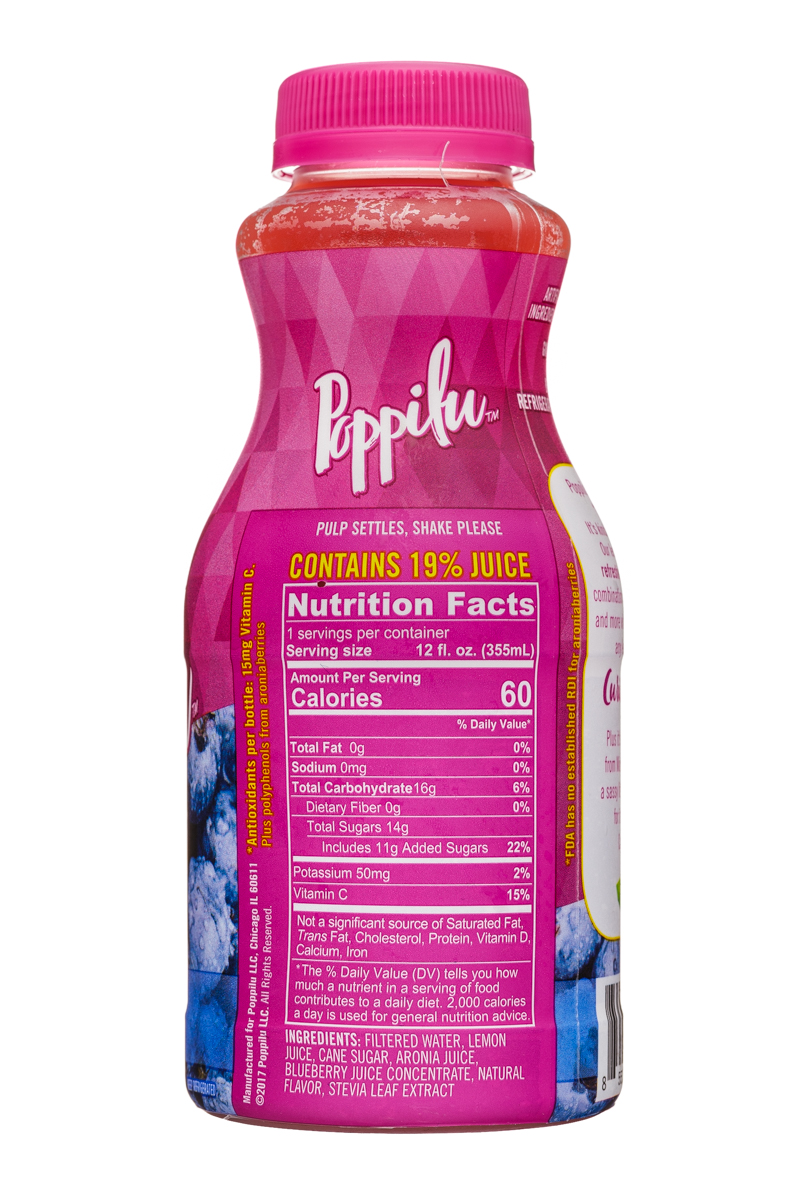 Poppilu: Poppilu-12oz-AntioxidantLemonade-BluebLavender-Facts