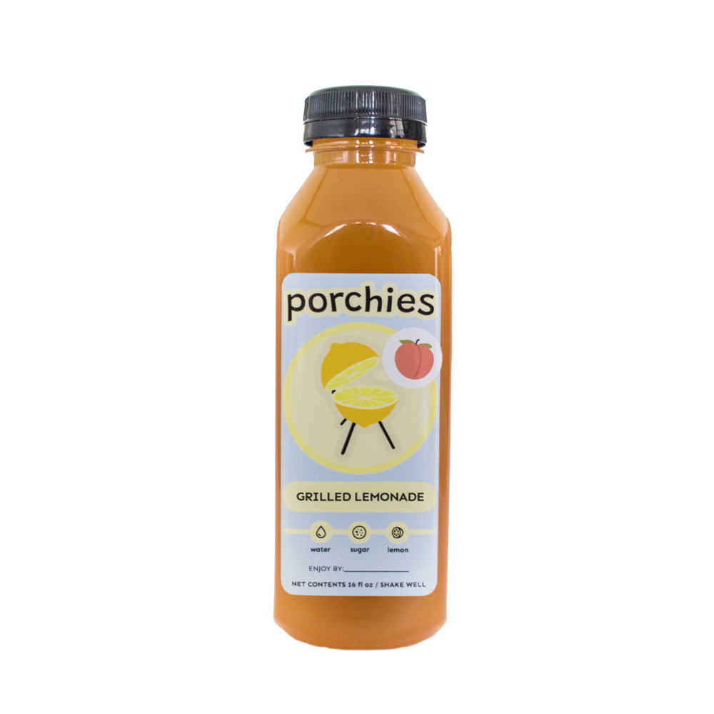 Grilled Peach Lemonade